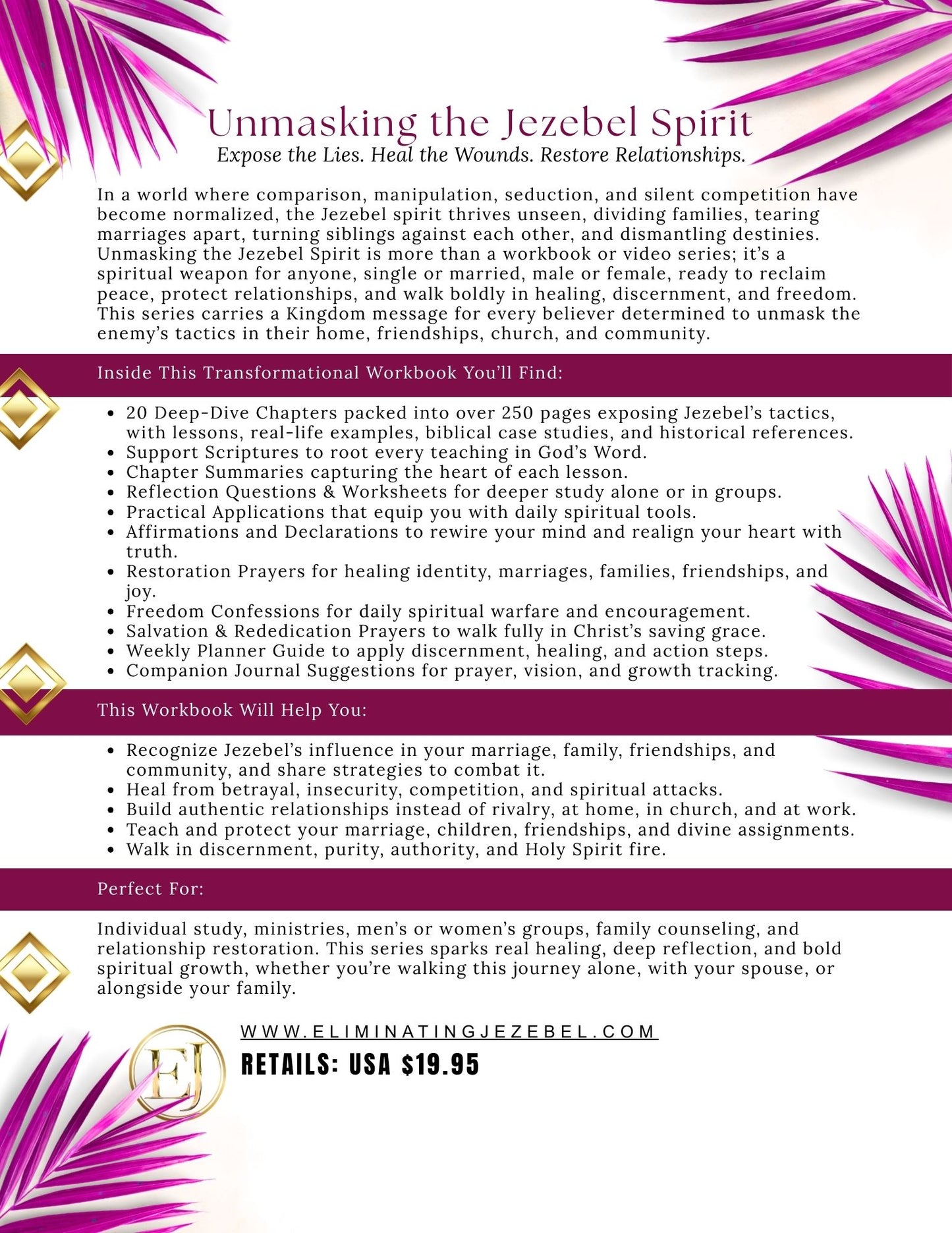 Unmasking the Jezebel Spirit Study Guide